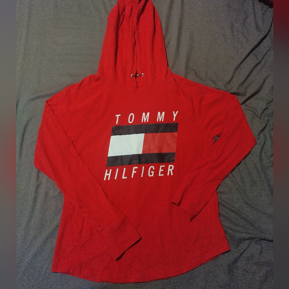 Tommy Hilfiger sport tshirt hoodie Women's S